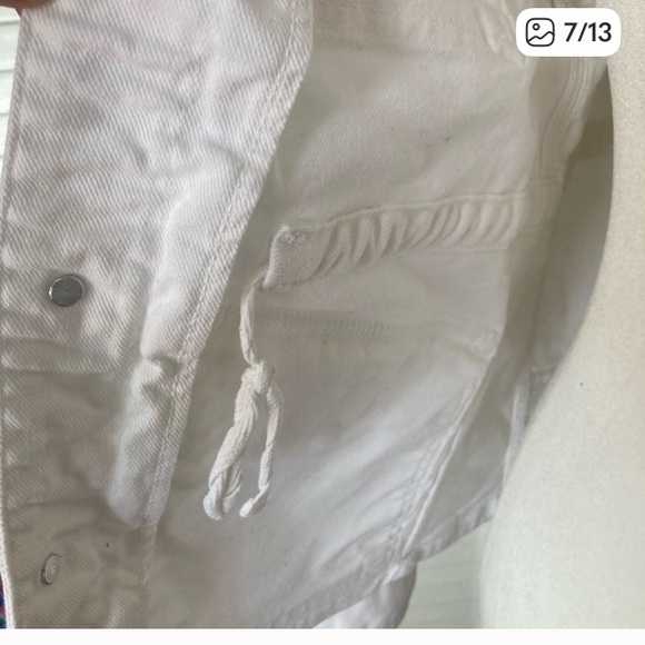 Zadig & Voltaire White Denim Jacket - Picture 7 of 10